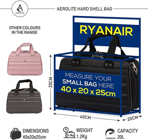 ryanair carry on size.